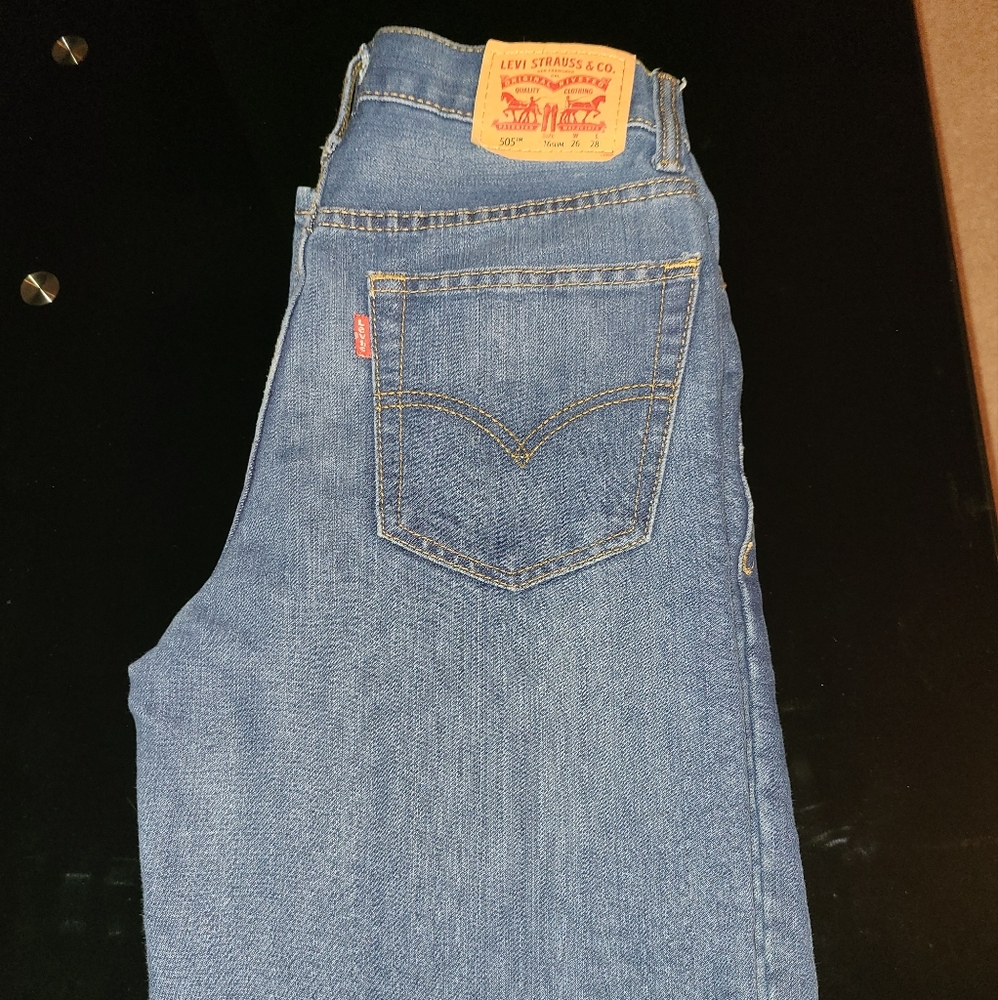 Boys Levi 505 Size 16 slim